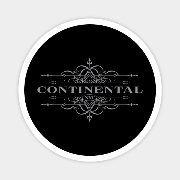 The Continental Hotel Magnet by MindsparkCreative